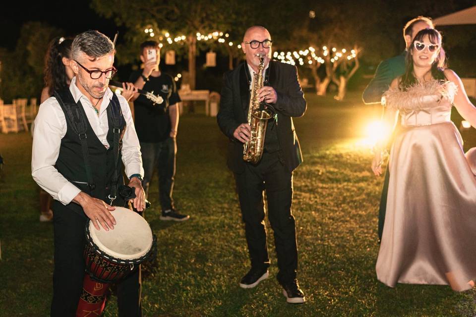 Percussion Sax