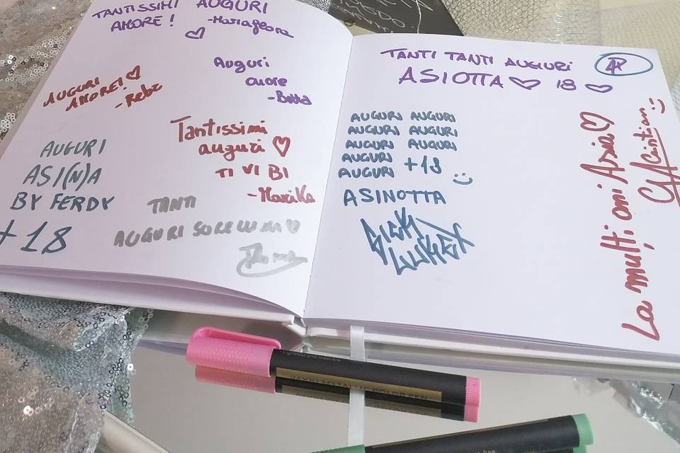 Dettagli Guest book