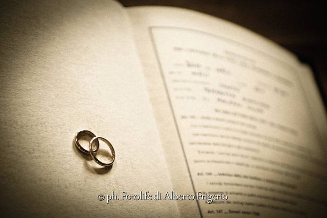 Anelli wedding day como