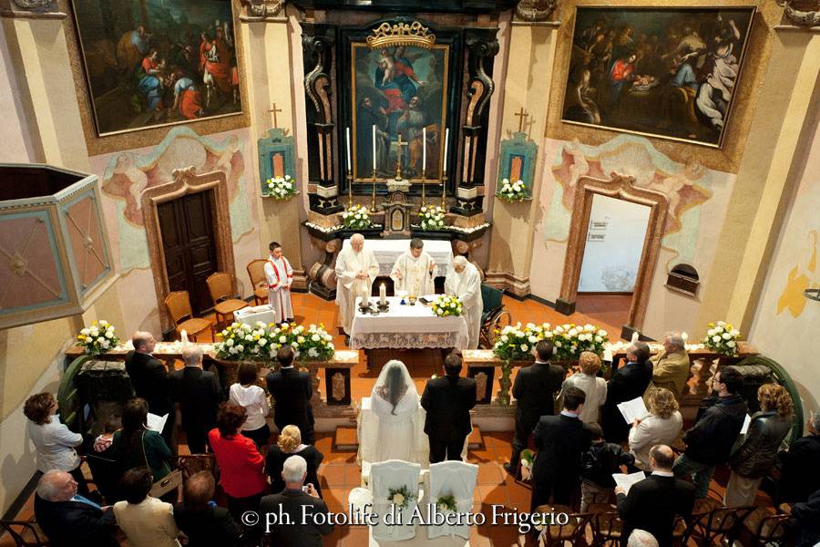 Panoramica della chiesa