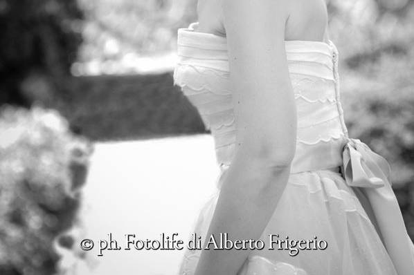 Foto ritratto della sposa