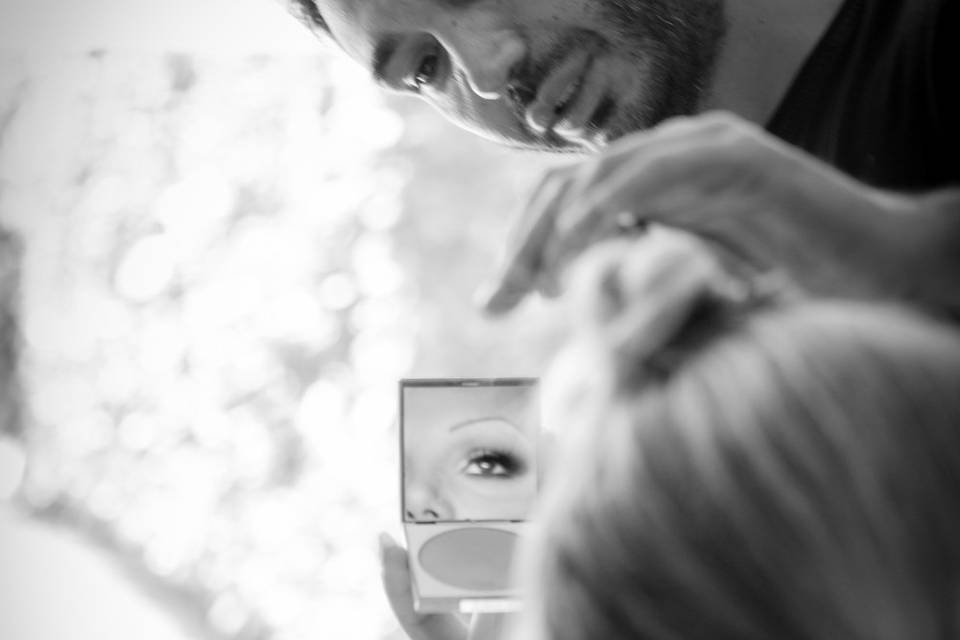 Preparazione sposa