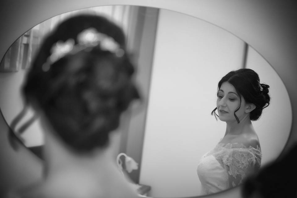 Preparazione sposa