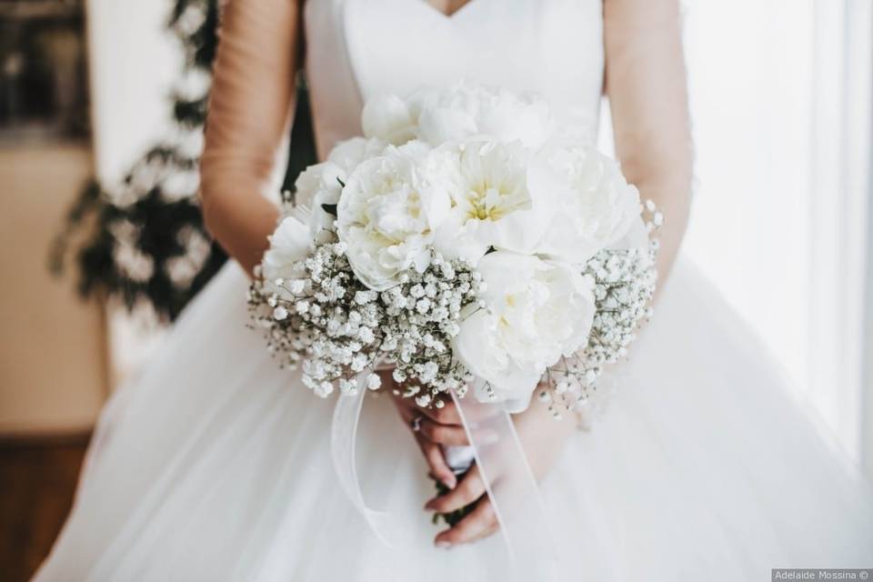 Bouquet peonie