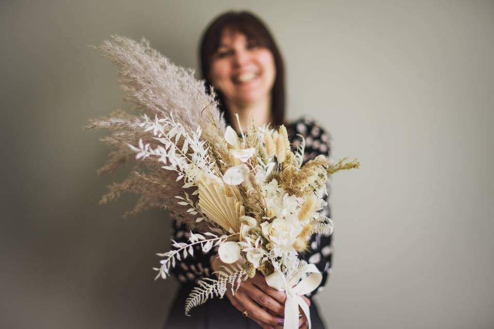 Bouquet peonie