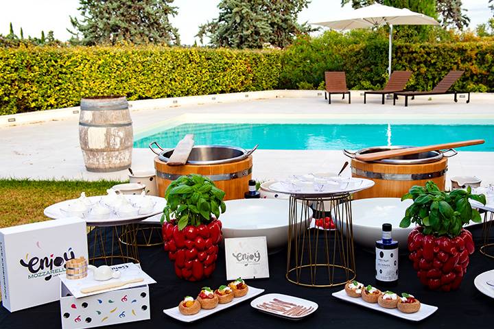 Allestimento Enjoy Mozzarella