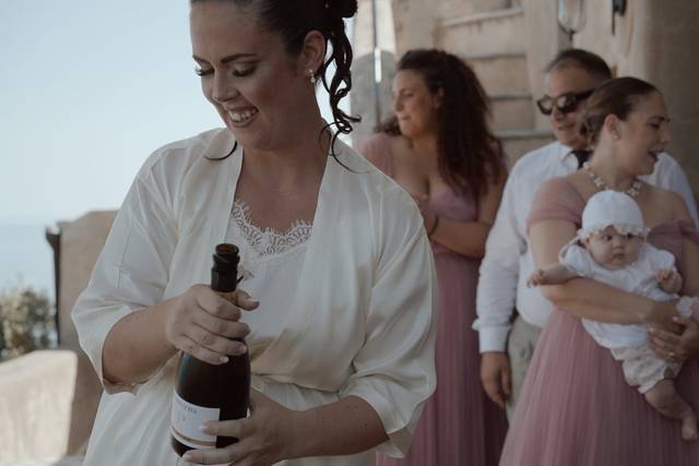 Preparazione sposa