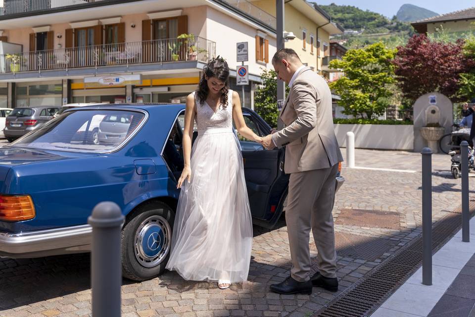 L’arrivo della sposa