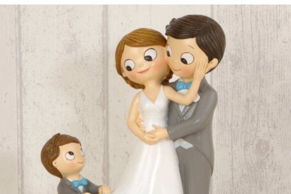 Cake topper bimbo