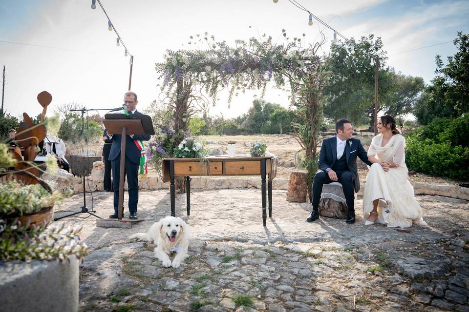 Matrimonio in campagna sicilia