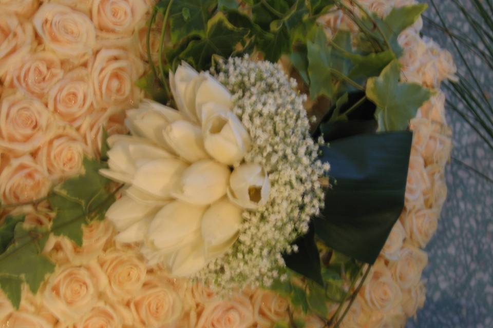 Bouquet sposa tulipani