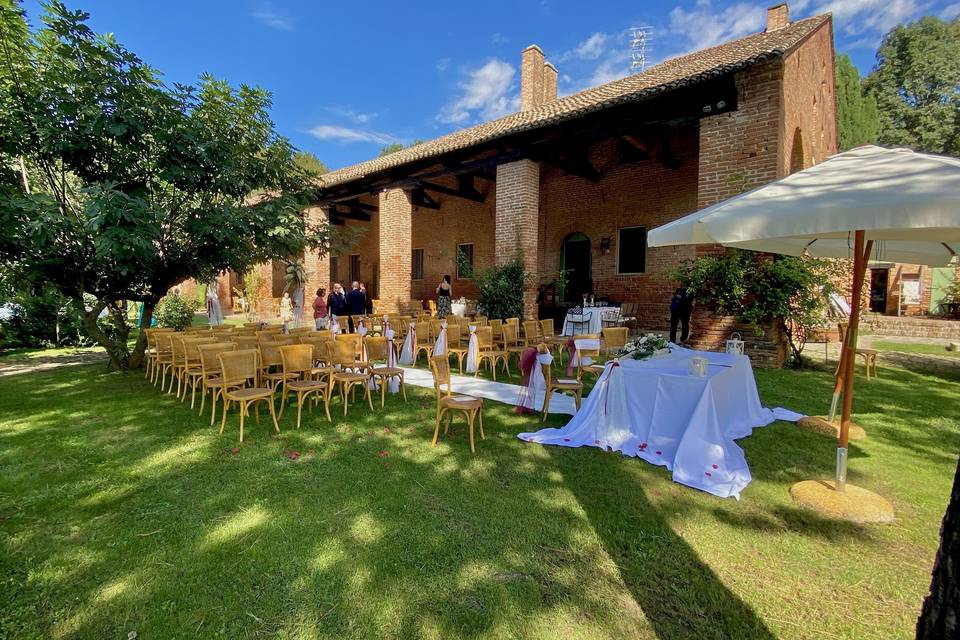 Matrimonio in giardino