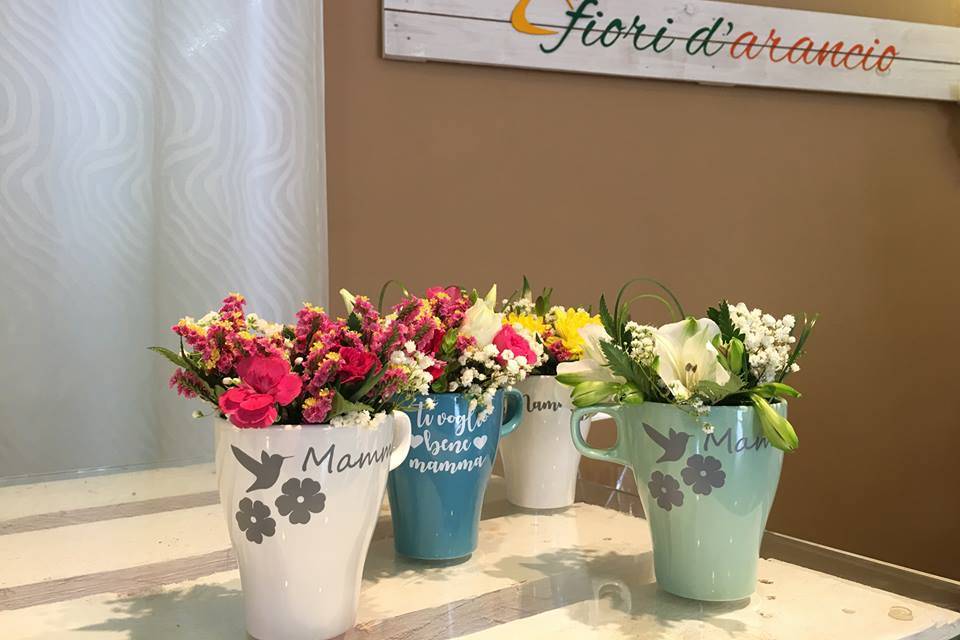 Composizioni fiori freschi