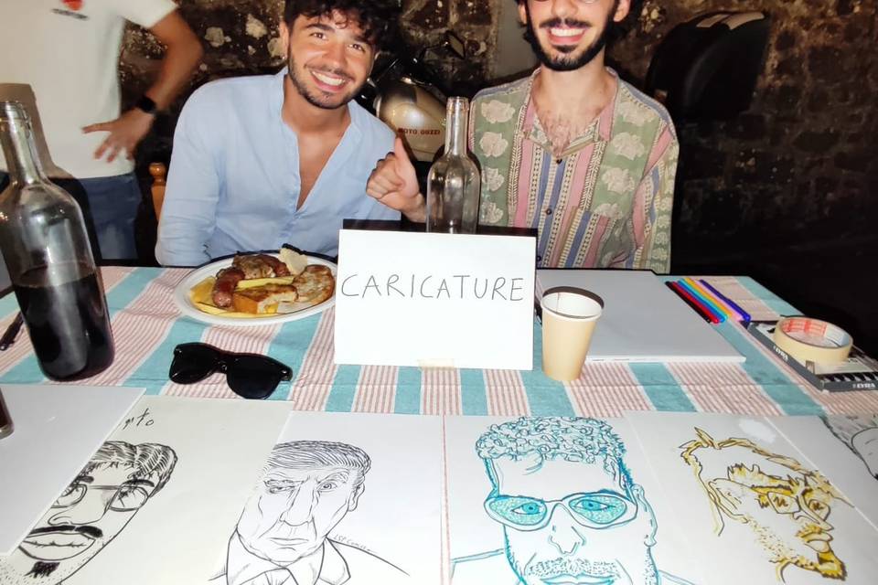 Simone & Iacopo - Ritratti e Caricature per Eventi