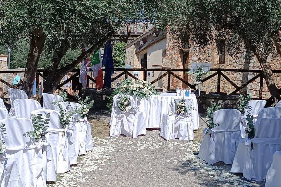 Monteriggioni wedding