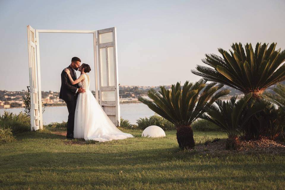 Matrimonio-villa riflesso