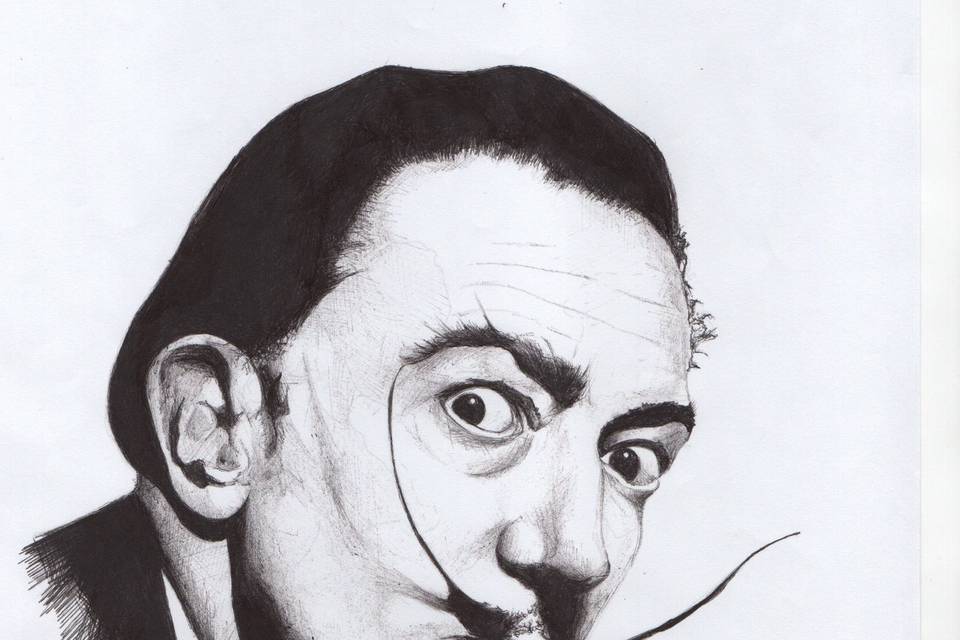 Drawing a Bic pen