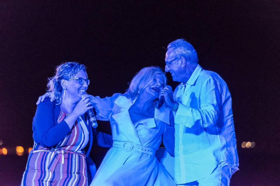 Serata con gino rivieccio e sa
