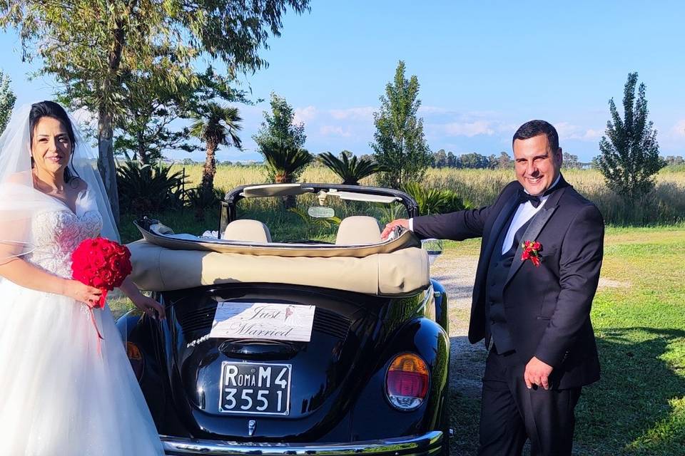 Maggiolone matrimonio