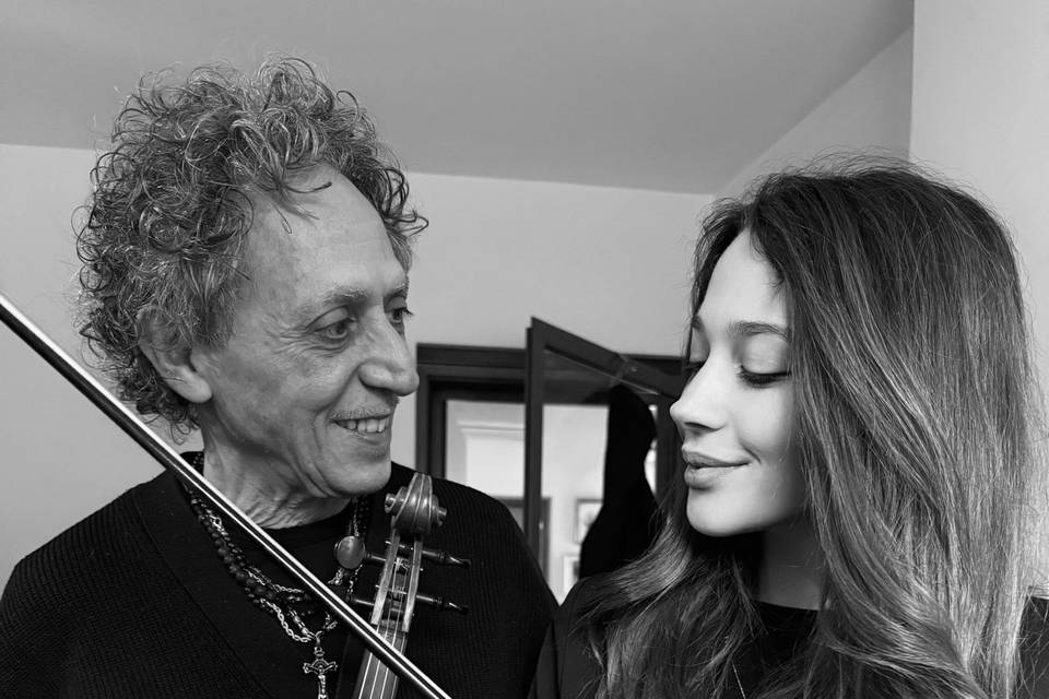 con il maestro