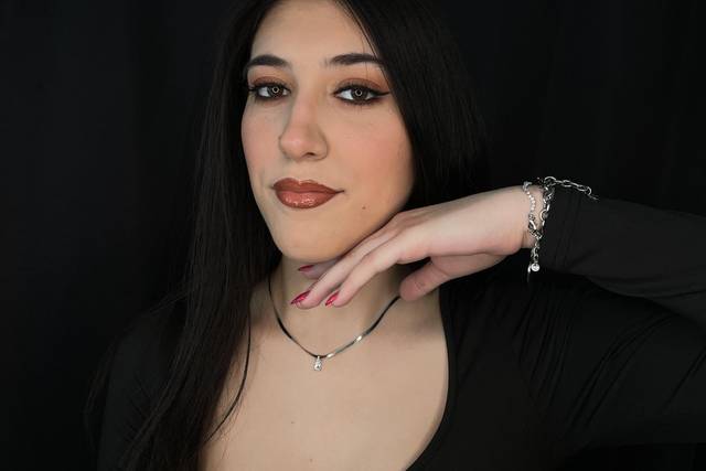 Nebulizzato con eye-liner