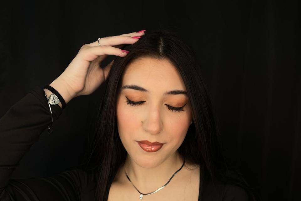 Nebulizzato con eye-liner