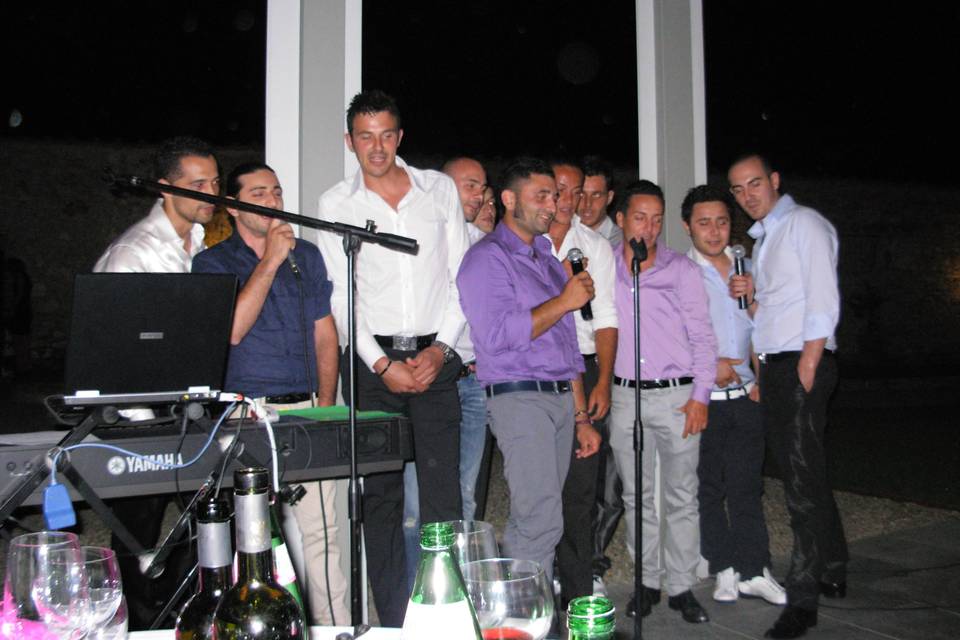 Karaoke di gruppo!