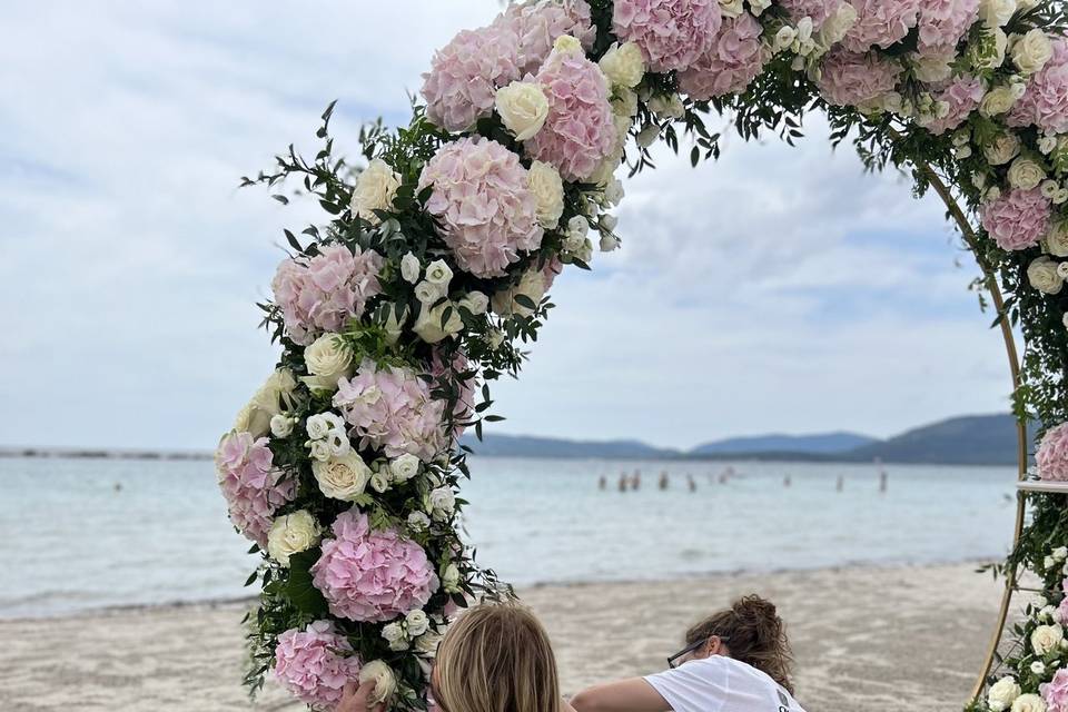 Arco in spiaggia