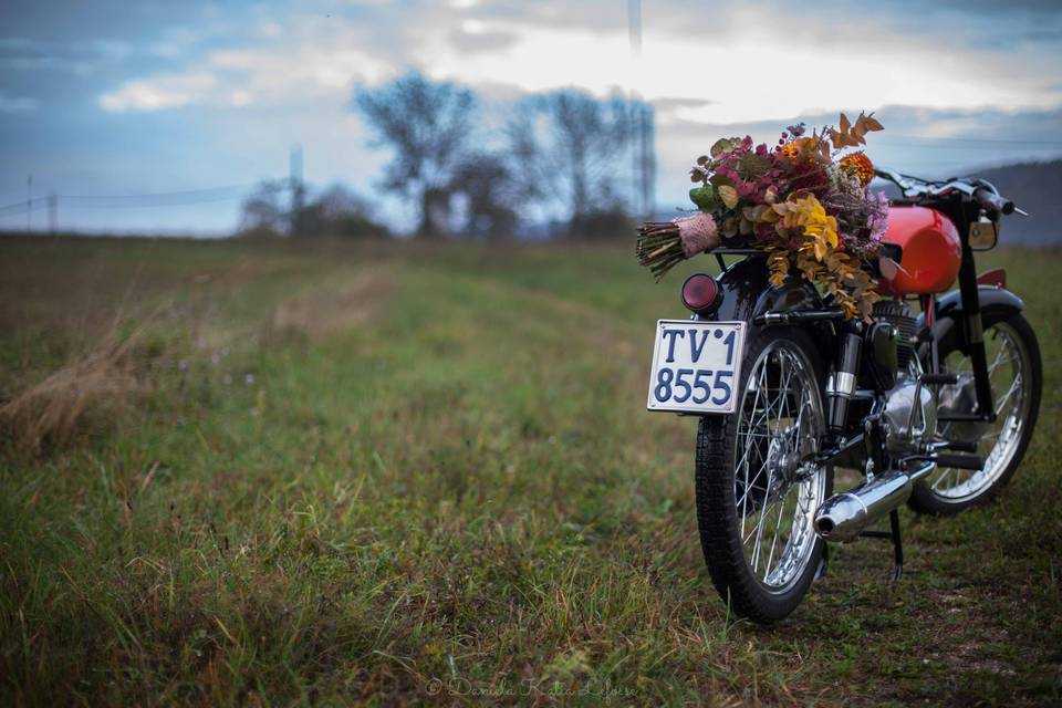 Moto d'epoca noleggiabile