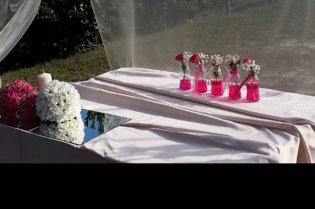 Allestimento matrimonio