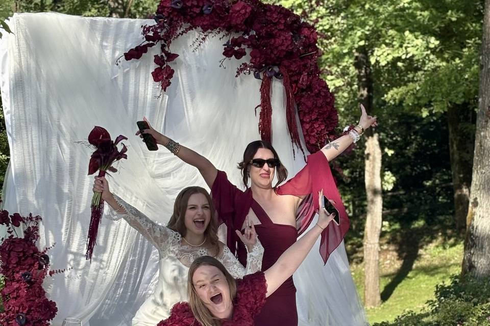 Sposa con Damigelle