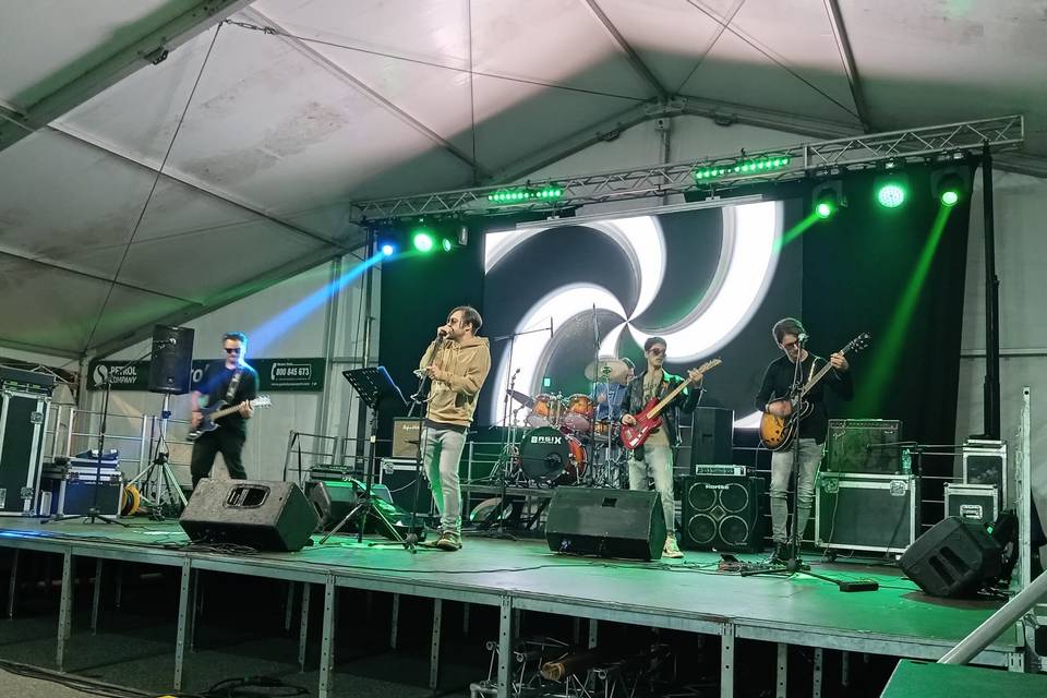 La band live