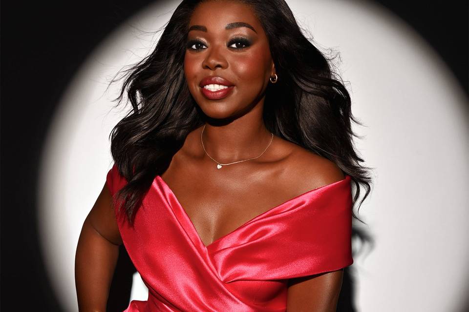 Make-up stile red carpet