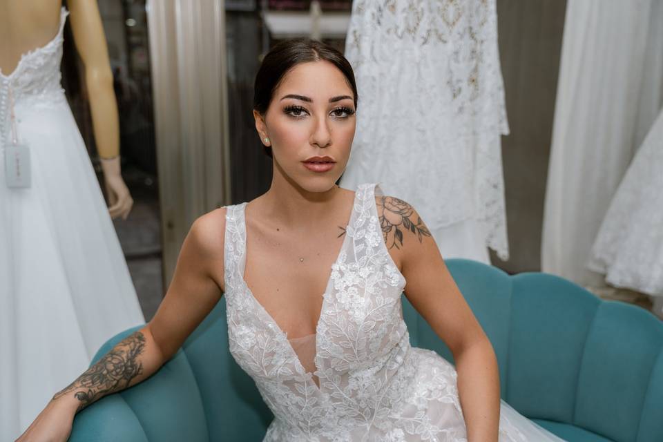 Trucco sposa elegante
