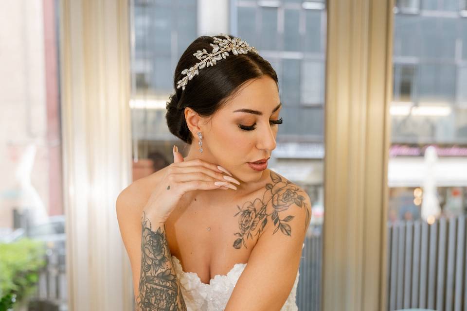 Trucco sposa elegante