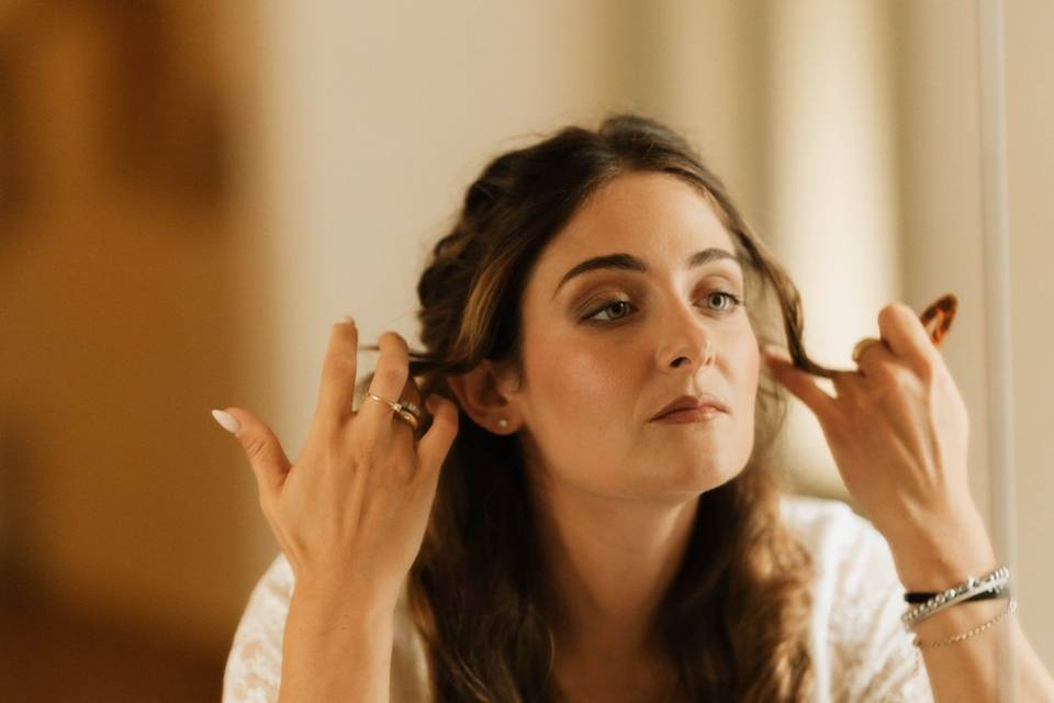 Trucco sposa luminoso