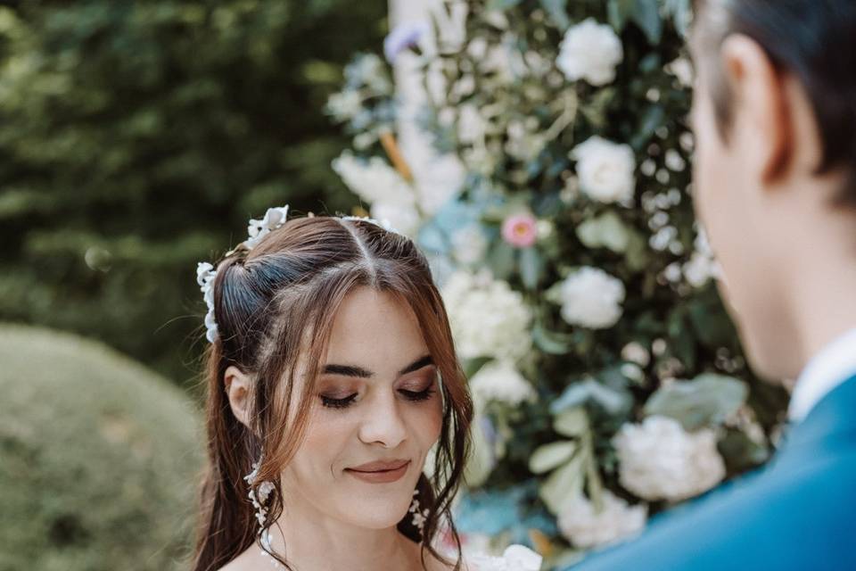 Trucco sposa vintage classico