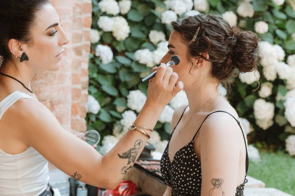 Trucco sposa delicato