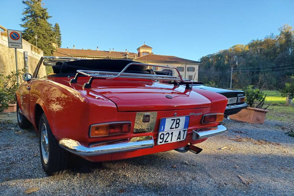 124 spider targa oro