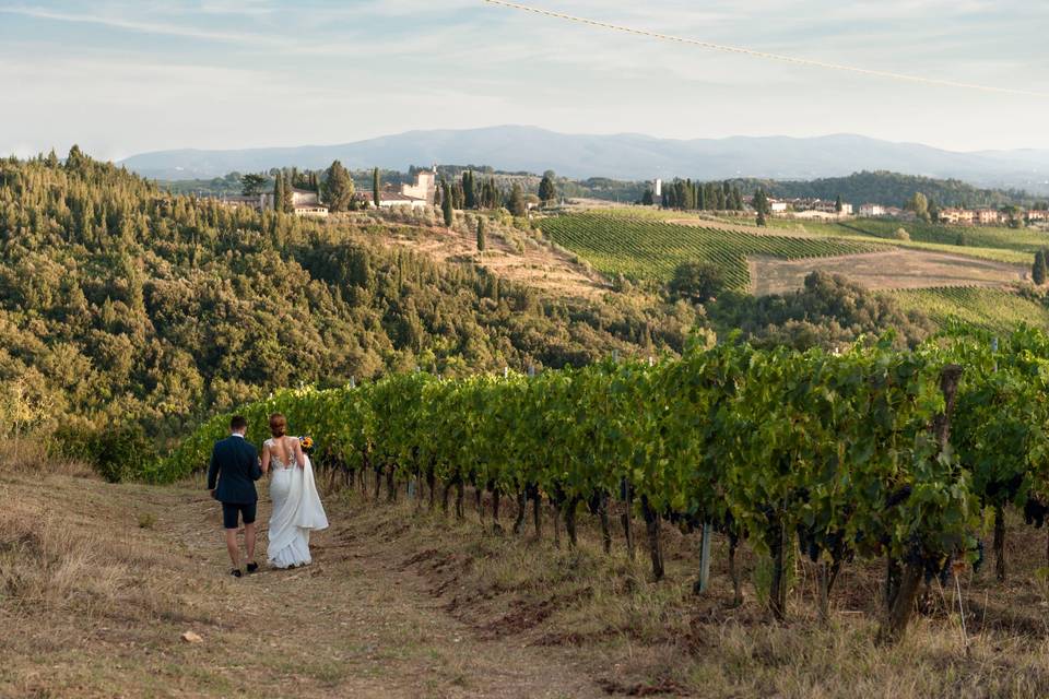 Passeggiata sposi