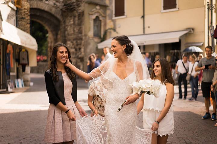 Camminata verso la chiesa