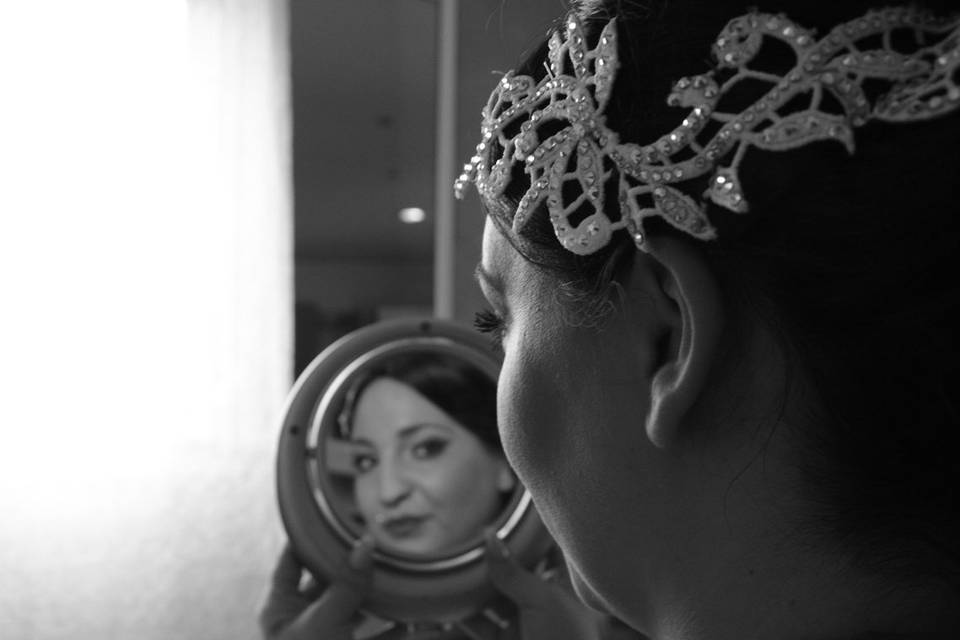 Preparazione sposa