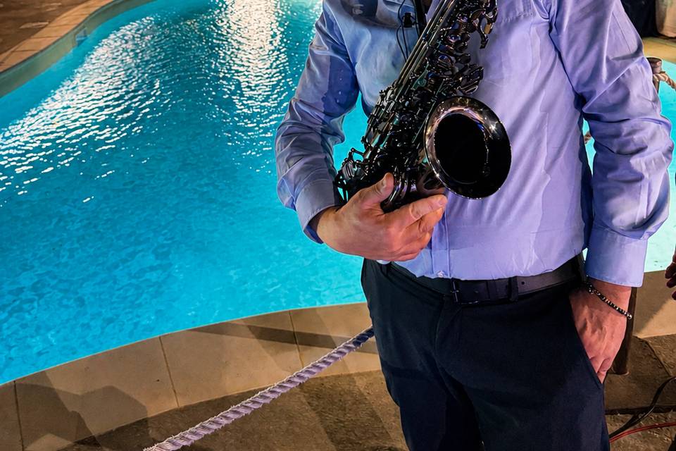 Sax wedding aperitivo