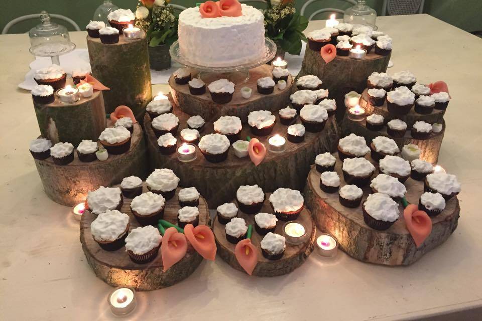 Cup cake wedding