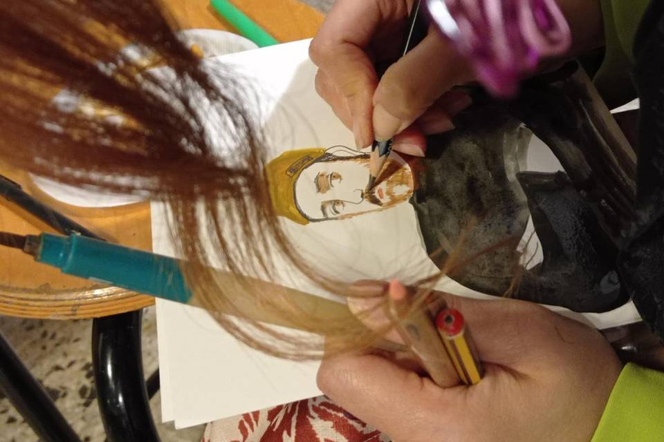 All'opera2 Live painting