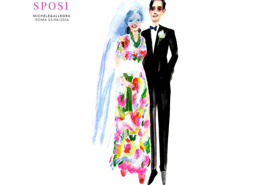 Wedding illustration