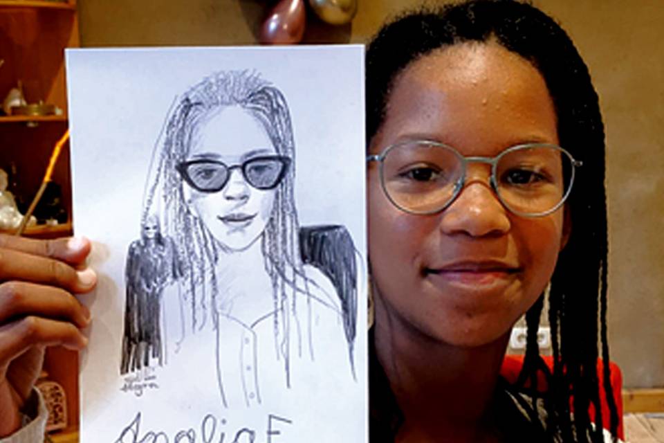 Ragazza Live painting