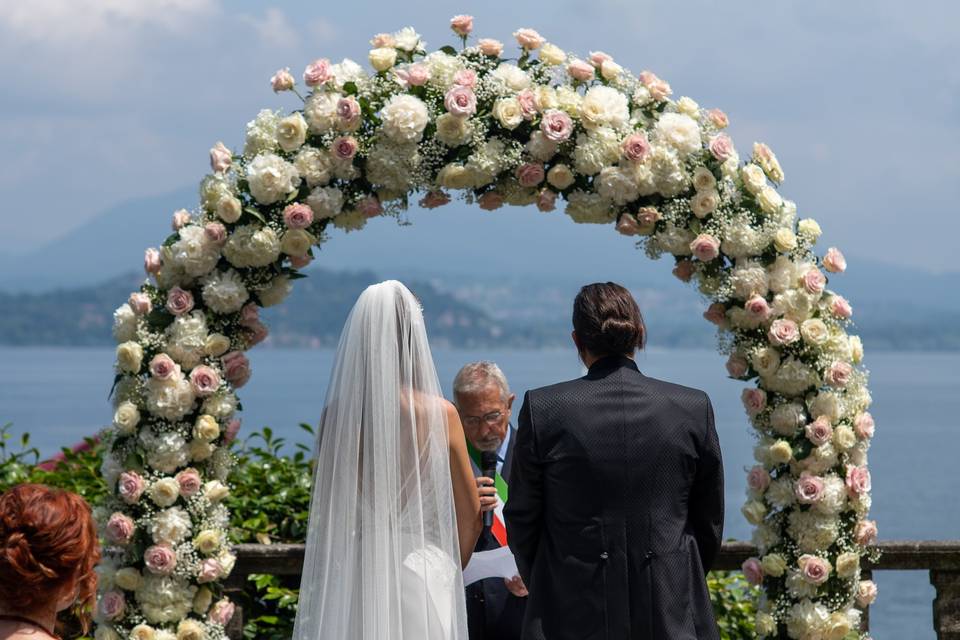 Wedding photo Lago Maggiore