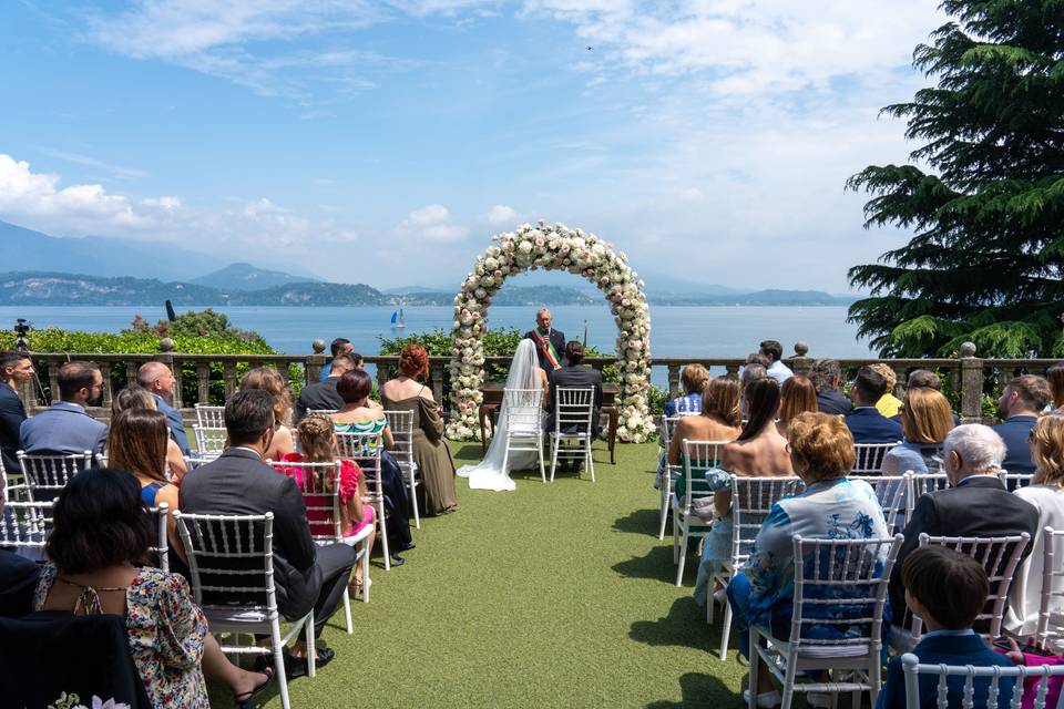 Wedding photo Lago Maggiore