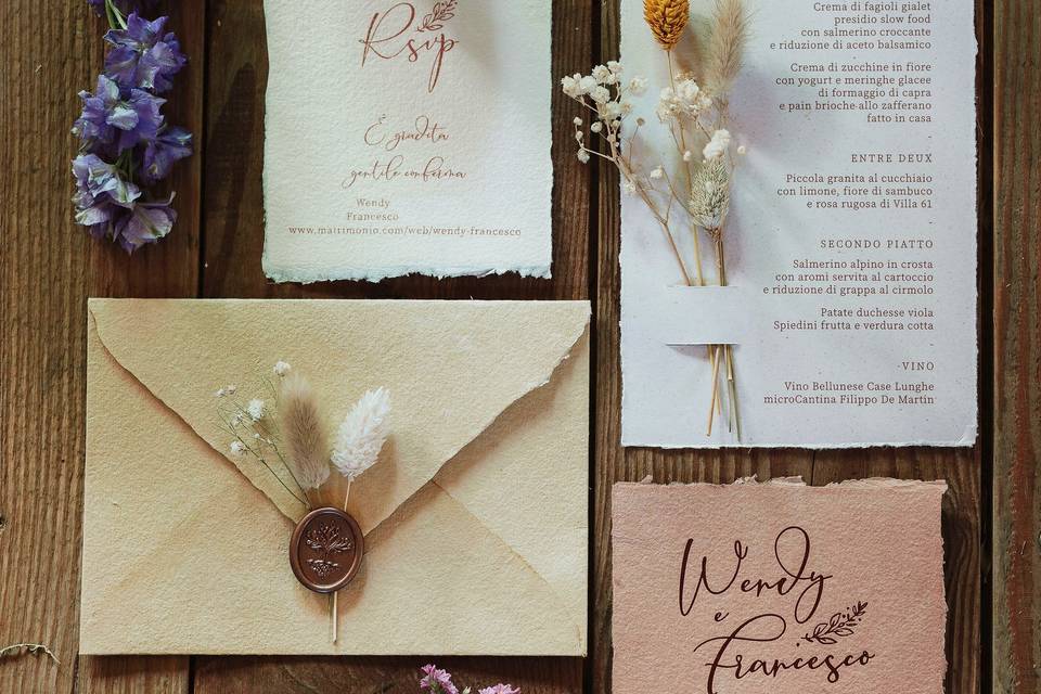 Weddind stationery